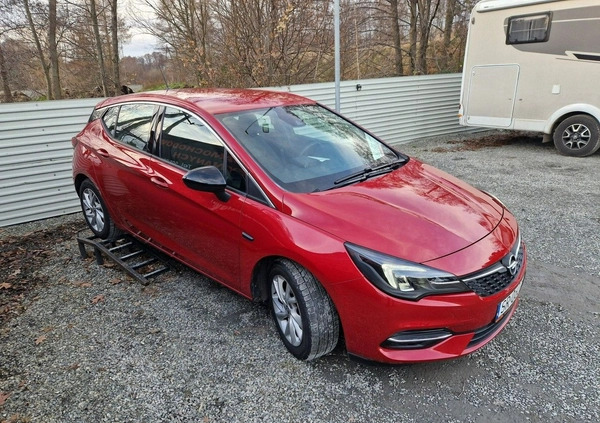 Opel Astra cena 77900 przebieg: 8151, rok produkcji 2021 z Rybnik małe 529